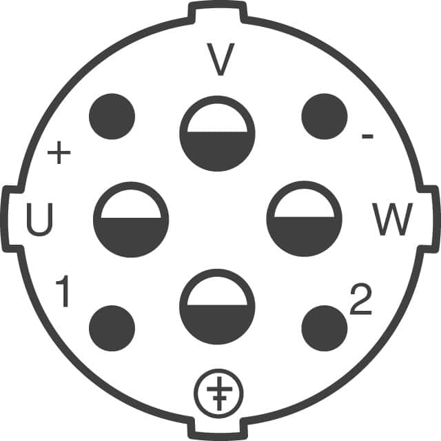 MC1JJN0800 Amphenol Sine Systems Corp  Alloggiamenti per connettori circolari